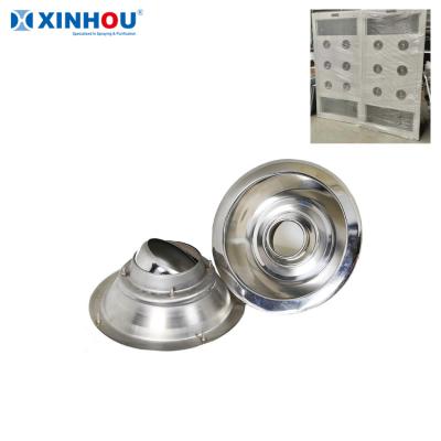 China Adjustable Angle 25mm 304 Stainless Steel Clean Room Drying Ventilation Air Industrial Shower Spouts for sale