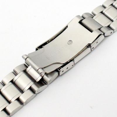 China CE Certificate Mesh Watch Bracelet , 20mm Butterfly Clasp Watch Strap for sale