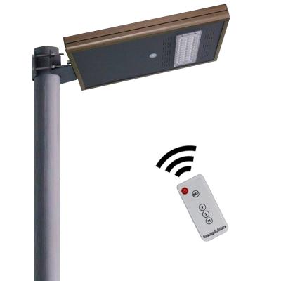 China ROAD Solar Street Lights Post Post Design 20W Solar Street Light With Remote Controller for sale