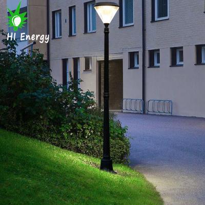 China HiEnergy Premium Quality Garden Solar Led Garden Lights Outdoor Solar Powered With Pole for sale