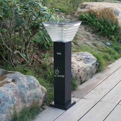 China Garden HiEnergy Solar Garden Power Led Lights Outcoor Bollard Solar Lawn Light Led Garden for sale