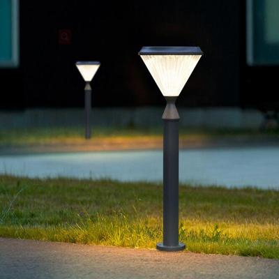 China Garden Aluminum Solar Bollard Led Light For Outdoor Garden for sale