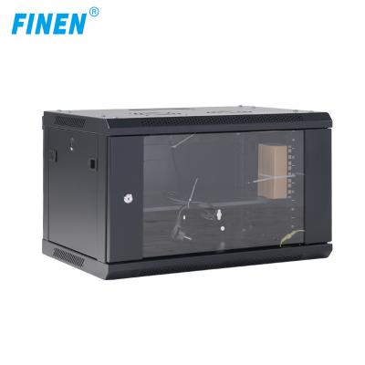 China 4u 6u 9U 12U 15U 18U 600X450mm 600X600mm wall mount cabinet 19 inch standard for sale