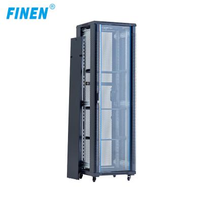 중국 19 inch glass door network cabinet server rack with lock 판매용