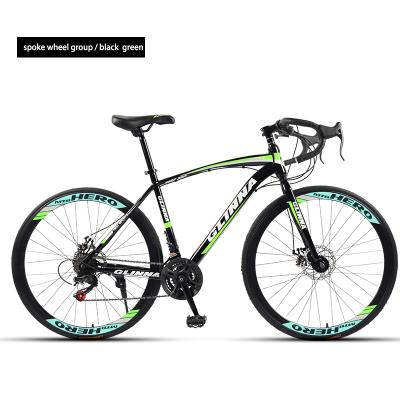 China cheap 700c road bike steel cheap bicycle for men pack road bike factory for sale