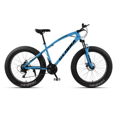 China 2021 Cross Country Snow Bike 4.0 High Carbon Steel Tire Spoke Wheel Snow Bike for sale