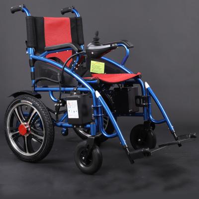 China 2022 wheelchair cheap price on sale motorized wheelchairs elderly disabled folding power control electric wheelchair 135 kg for sale