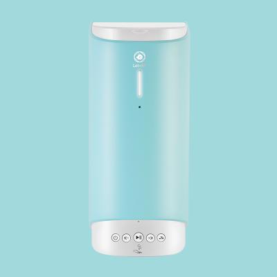 China Blue Foam Soap Dispenser Wall Mount Hand Sanitizer Dispenser for sale