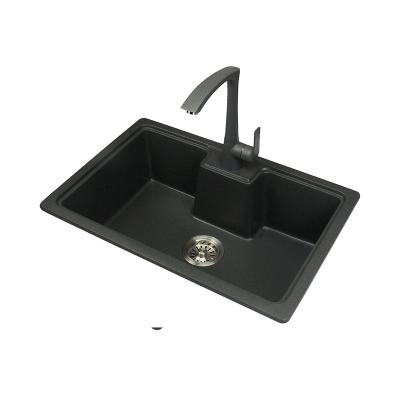 China Without Faucet China Manufacturer Granite Single Bowl Sink For Sale for sale