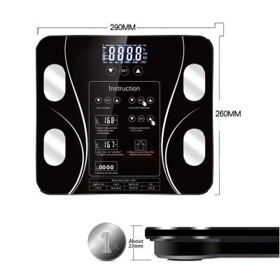 China Digital Led Mechanical Bathroom Scale 290x265x23mm for sale