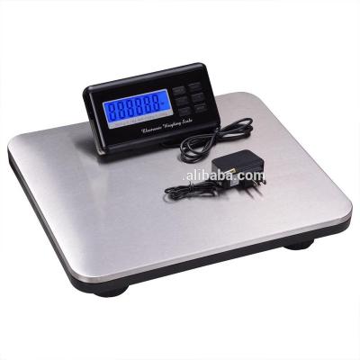 China 300kg Electronic Balance Digital Scale LCD Display Floor Scale Portable Platform AA Battery OEM Stainless Steel Postal Platform PCR3115 for sale