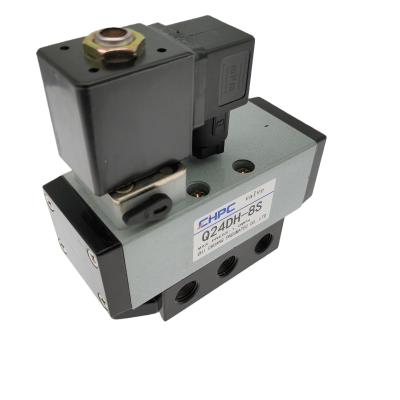 China High Quality Hotels Large Flow 5/2 Way Solenoid Valve Reversing Valve K24DH-8S for sale