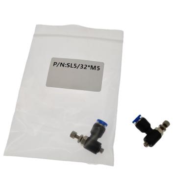 Китай Hotels Pneumatic Air Flow Valve SL5/32 Speed ​​Control m5 Throttle Adjustment Connector »- продается