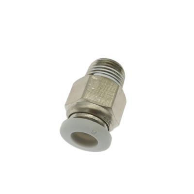 Китай High Quality PC Male Straight Quick Connecting Tube Fittings Hotels Air Hose Connector Fittings продается