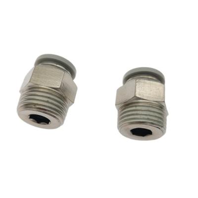 Chine Top Quality Widely Used Hotels Pneumatic Threaded-to-Tube Fitting Connector à vendre