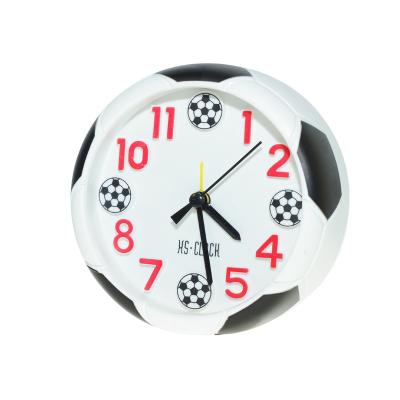 China T123 Minimalist Table Top For Speed ​​Desk China Children Kids Soccer Football Alarm Table Mechanical Cartoon Clock for sale