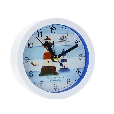 China T115 Classic Minimalist Desk For Home Table Top Mini Gift Mechanism Desktop Clock Cheapest Piece Desk Alarm for sale