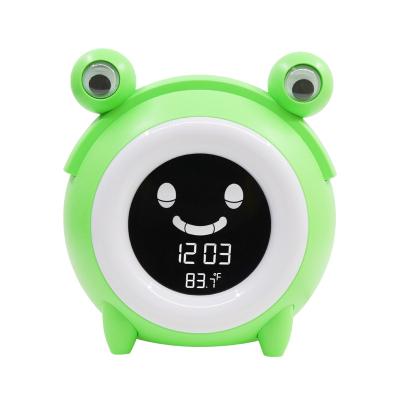 China K703 Minimalist Hot Selling Cute Baby Cartoon Ok To Wake Up Gro Alarm Children Sleep Trainer Learning Clock For Kids for sale