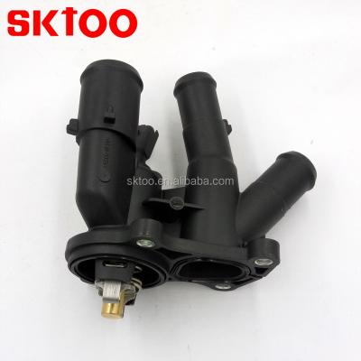 China Car thermostat housing 4M5G-6L721-GB 4M5G6L721GB 4M5G 6L721 GB auto electric thermostat for FORD 18*16 for sale