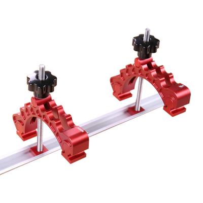 China Easy To Use Woodworking Adjustable Knuckle Clamp Pressure Plate T-Track Fast Clamp Clamp for sale