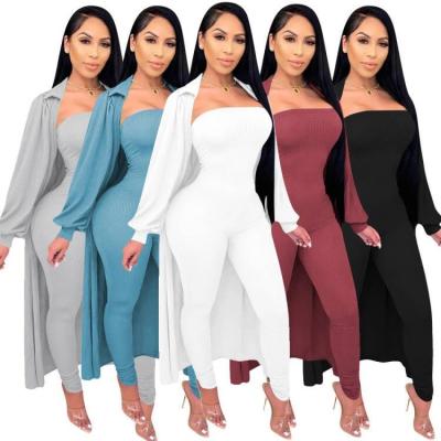 China Viable women fall clothing 2021 autumn and new winter overalls women's INS casual women two pieces set for sale