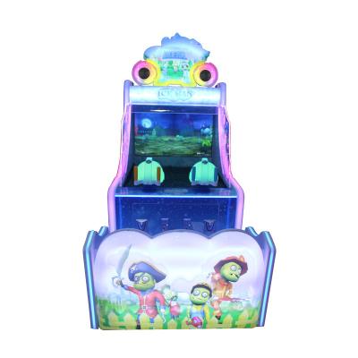 China Recreational Children's Parent-Child Interactive Game Console Man Shooting Game Art Frozen Coin Slot Machine for sale