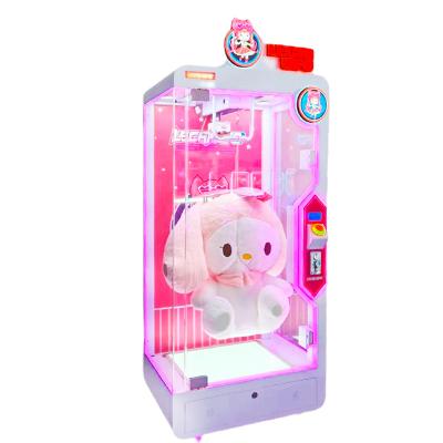 China 2022 New Hardware Video Game Goods Using Low Price Coin Picking Doll Slot Game Clip Doll Catch Machine for sale