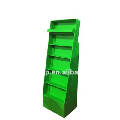 China Custom Recyclable Paper Funko Pop Cardboard Display Rack Partner Display Rack Promotion Paper Display Stand for sale