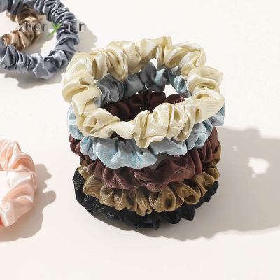 China 100% Silk Scrunchie Hot Mulberry Fashion Amazon Sale Hair Scrunchies Hair Accessories For Girl for sale