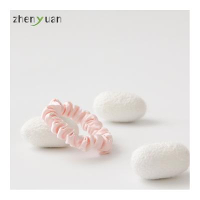 China Fashion Kids Hair Accessories Headband Gift Real Silk Scrunchies 19momme 22 Momme Eco Silk Hair Scrunchies for sale