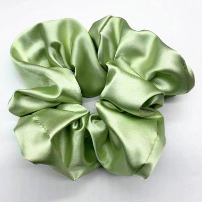 China Wholesale Fashion Best Seller Elastic Band Scrunchies Satin Designer Jumbo Scrunchies For Women for sale