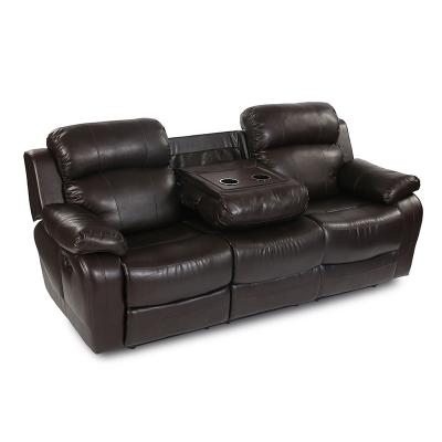 China Wholesale High Quality Sectional Leather Movie Chair Home Theater Massage Customized Double Sofa Chair for sale