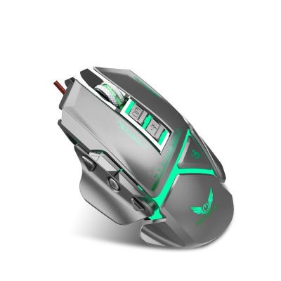 China Best Quality 3D USB Buttons 3200DPI RGB Wired Gaming Mouse Professional PC Programmable For Computer Game for sale