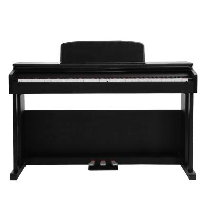 China White/Black Weighted Hammer Keyboard Digital Action With Sliding Cover Upright Flexible Electric Bluetooth USB 88 Keys Digital Piano for sale