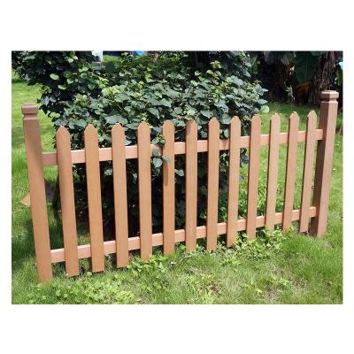 China 2020 New Type Easily Assembled Outside Park Compounds Wood Plastic Fence for sale