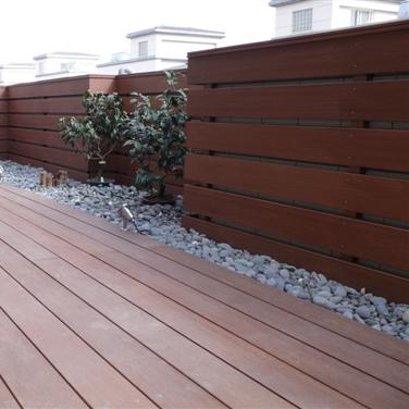 China Exterior Modern New Type Eco Recycled Wpc Decking for sale