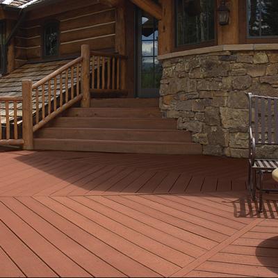 China 2021 Modern Hot Sale WPC Low Cost Exquisite Decking for sale