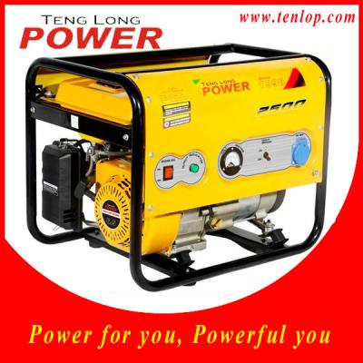 China Small Generator Supply High Quality Electric Power Chongqing 2.5 KVA Single Phase Gasoline Portable Generator for sale