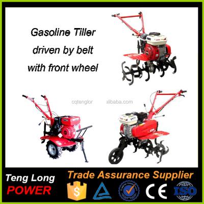 China Agriculture Gasoline Powered Mini Rotavator Tiller/Rice Planting Machine in India for sale