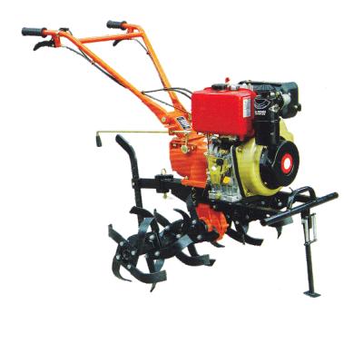 China Home Tiller 178F Mini Power Tiller Motorized Agricultural Use Gasoline Trailer for sale