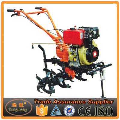 China Agriculture Garden Green Machine Diesel Power Rotary Tiller With Accessories for sale