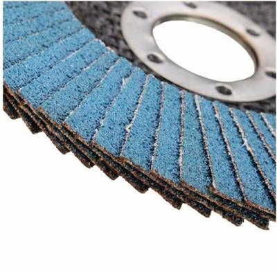 China Metal / Wood / Paint Sanding 4.5inch Aluminum Oxide Abrasive Fin Disc For Metal Grinding for sale