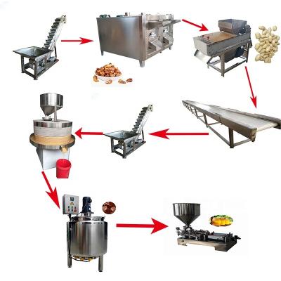 China Slow Rotating Speed ​​Industrial Australian Hazel Peanut Butter Mill Grinding Making Machine for sale