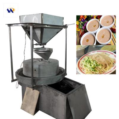 China Grinding Stone Tahina Sesame Nut Butter Peanut Grinding Making Machine Stone Mill for sale