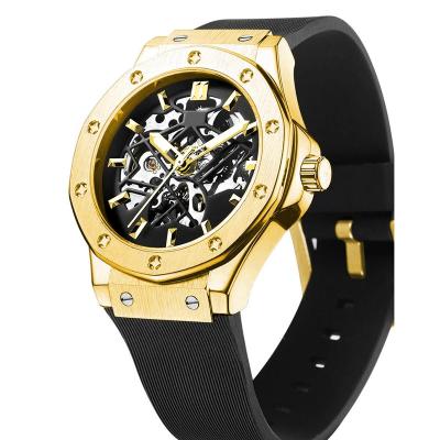 China Wholesale DIVER Watches Men Luxury Brand Automatic Mens Synchronize Stainless Steel Skeleton Analog Luxury Gift Mechanical Watch for sale