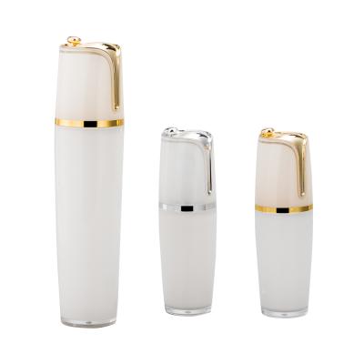 China BEAUTY PACKAGING Cream Jar Acrylic Cosmetic Packaging Lotion Pump Bottle for sale