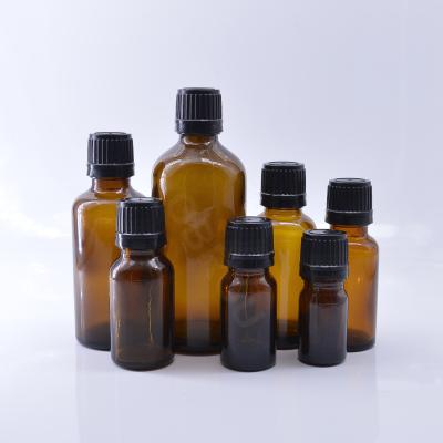 China High Quality Liquid 15ml Essential Oil Glass Bottle E Diffuser 10ml Amber Glass Bottle With Insert Dropper for sale