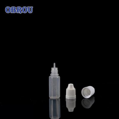 China Medicine PE Empty Plastic Liquid Dropper Bottle 10ml e Bottle for sale