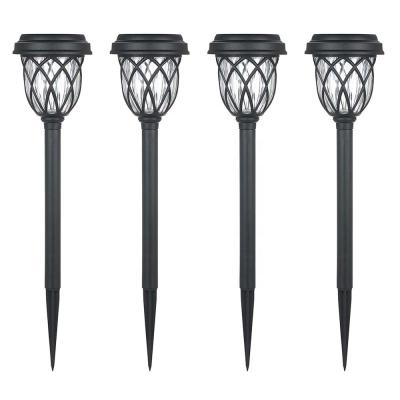 China PP+PS Plastic Solar Pathway Lights Outdoor Solar Garden Lights for Patio, Yard, Driveway for sale