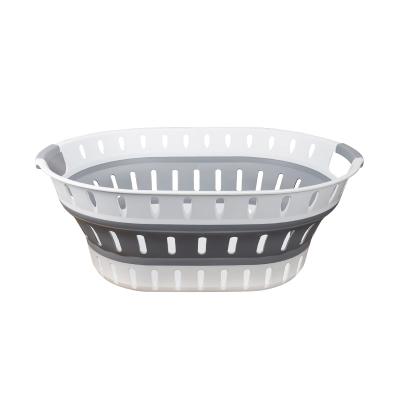 China Traditional Collapsible Collapsible Laundry Basket Storage Container for sale